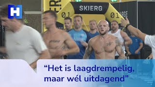 Rennen zweten beuken HYROX is een fitnesswedstrijd voor alle niveaus [upl. by Jacquelin]