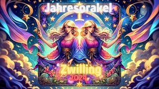 ✨ Zwilling 2024 Deine exklusive Jahresvorschau Dein Sternzeichen Orakel✨ TarotHoroskop [upl. by Dieterich357]