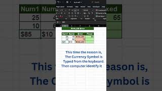 How to Fix VALUE Error in Excel  shortvideo [upl. by Aztinay17]