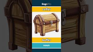 🇬🇧🇳🇱 coffer  koffer  vocabulary builder  learn English  laten we Engels leren [upl. by Evslin]