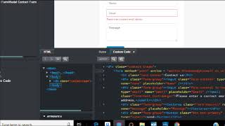 Forms in Bootstrap Studio Part 1 Pure HTML [upl. by Geibel67]