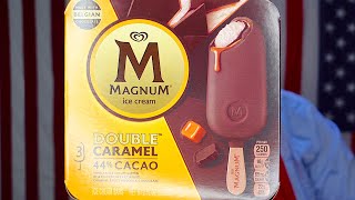 Magnum Double Caramel Ice Cream Bars 44 CACAO [upl. by Saum]