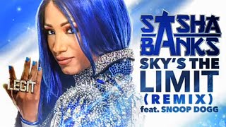 WWE Sasha Banks “Skys The Limit” entrance theme [upl. by Robson244]