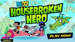 Cartoon Network Games Teen Titans Go  Housebroken Hero [upl. by Sibie]