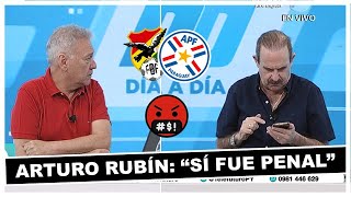 quotPARA MI SI FUE PENALquot😳  POLÉMICO ANÁLISIS DE ARTURO RUBIN DEL EMPATE ALBIRROJO😤 😧 DIA A DIA [upl. by Caron]