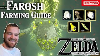 Farosh Farming Guide  Zelda Tears of the Kingdom [upl. by Sandler]