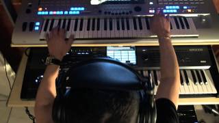 Michel Fugain  Une Belle Histoire  PETRY GILLES  TYROS 4  KORG KRONOS COVER [upl. by Frere]