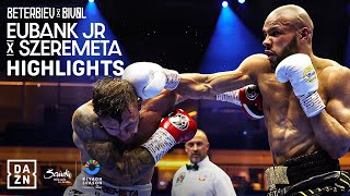 HIGHLIGHTS  Riyadh Season Chris Eubank Jr vs Kamil Szeremeta [upl. by Ellevehc]