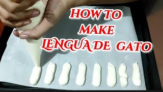 LENGUA DE GATO RECIPE [upl. by Lareena428]