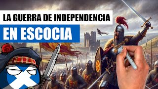 ✅La HISTORIA de WILLIAM WALLACE  La GUERRA de INDEPENDENCIA ESCOCESA [upl. by Anwad345]