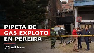 Tragedia en Pereira por enorme explosión en un barrio residencial [upl. by Cavanaugh]