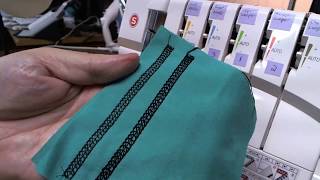 Serger thread vs Bluky nylon thread in loppers [upl. by Nappy]