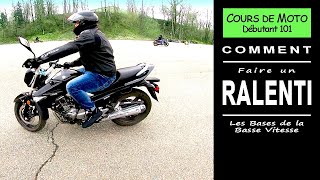 Comment faire un Ralenti en Moto [upl. by Nojram]