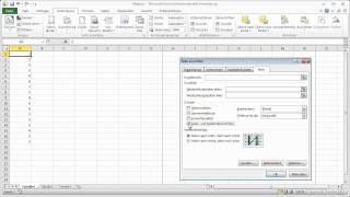 Excel 2010 Zeilennummern und Gitternetzlinien drucken [upl. by Haymes149]