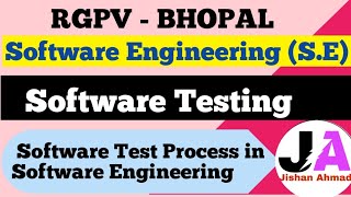 Software Testing  Software Test Process  Software Engineering  Jishan Ahmad [upl. by Sivatnod834]