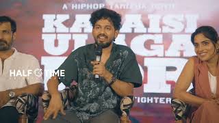 Hip hop thamizha Aadhi New movie kadaisi ulaga por Pressmeet l Anagha l Harish Uthaman [upl. by Hartill969]