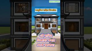 আনকমন বাড়ির ডিজাইন। home housedesign2024 short [upl. by Elrebmik32]