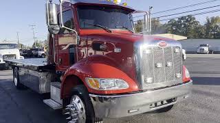 2021 Peterbilt PB 337 Flatbed Rollback Tow Truck [upl. by Branham]