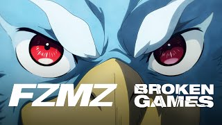 FZMZ  BROKEN GAMES Anime Music Video  TVアニメ「シャングリラ・フロンティア」OPテーマ [upl. by Llenaej]