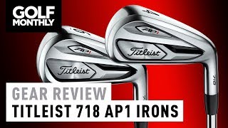 Titleist 718 AP1 Irons Review [upl. by Llerdna]