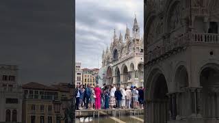 Venice Italy Square San Marco short youtubeshorts travel italy venice placestovisit [upl. by Solegnave503]