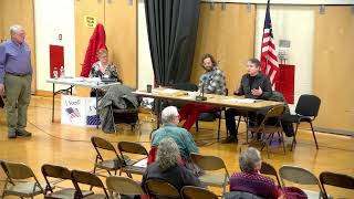 Wolcott Vermont Town Meeting 2023 [upl. by Lemert]