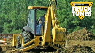 Backhoe for Children  Truck Tunes for Kids  Twenty Trucks Channel [upl. by Pengelly]