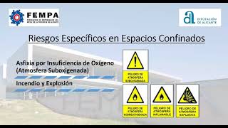 Espacios Confinados Prevención de Riesgos Laborales [upl. by Llerrehc]