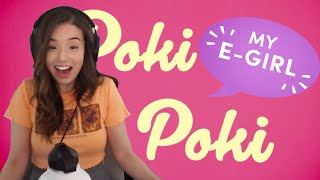 I WROTE POKIMANE A SONG AND IT GOT STUCK IN HER HEAD  quotPOKI POKIquot LIVE REACTION [upl. by Alleroif801]