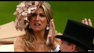 Koningin Máxima gespot Metgezel schokt fans [upl. by Atteynod216]