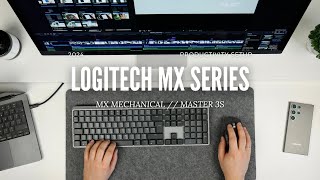 Logitech MX Mechanical Keyboard amp MX Master 3S  The BEST Setup in 2024 [upl. by Lyall]