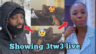 A ghanaian Nurse and a police man show thier 3tw3😳 on tiktok live oyerepa afutuo live today auntinaa [upl. by Atirec499]