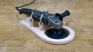 Turn angle grinder into most amazing disc sander machine [upl. by Limak]