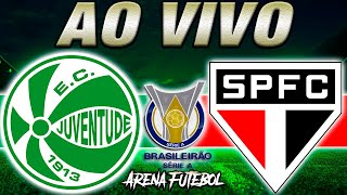 JUVENTUDE x SÃO PAULO AO VIVO Campeonato Brasileiro  Narração [upl. by Bostow313]