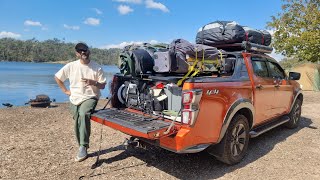 Lake Lyell Riverside Camp 🏕 [upl. by Selegna]