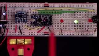 Arduino Projects  Audible Visual Level using ADXL335  Version 1 [upl. by Winifield287]