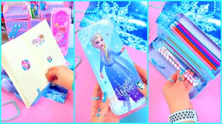 FROZEN ELSA PENCIL CASE REVIEW  UNBOXING  ASMR  shorts youtubeshorts girlcrafts [upl. by Ylrevaw]