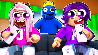 We played Rainbow Friends but on Mobile  Roblox [upl. by Ulah]