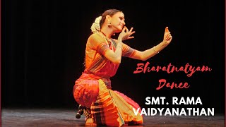 Bharatnatyam Rama Vaidyanathan Bharatnatyam DanceIndian Classical DanceDance Form of Tamil Nadu [upl. by Arocet]