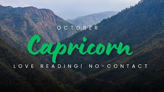 Capricorn Makar October 2024  love hindi tarot October  No Contact tarot card reading [upl. by Ardnaeed]