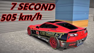 CHEVROLET CORVETTE C7 1695HP  GEARBOX SETTING  CAR PARKING MULTIPLAYER [upl. by Annij]