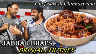 Jabbar Bhai special  Biryani Brinjal Gravy  Namma veedu Vasantha Bhavan  Chef suresh chinnaswamy [upl. by Maharg]