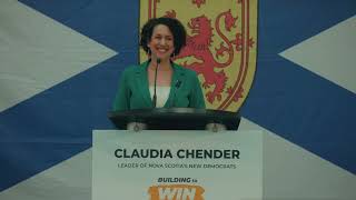 Claudia Chenders 2024 NSNDP Convention Leaders Speech [upl. by Macmahon665]