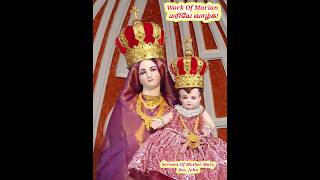 மரியே வாழ்க வாழ்த்தொலி  அல்லேலூயா  Praise The Lord  28102024  Work of Marian  Alleluiah [upl. by Hardden]