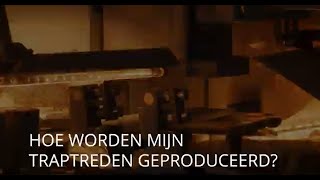 Hoe worden mijn traptreden geproduceerd  Upstairs Traprenovatie [upl. by Nauqaj]