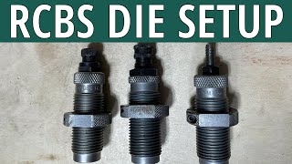 9mm Reloading Die Set Up RCBS For Beginners [upl. by Rehpotirhc]