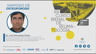 CURBAR 2020  Interpretación de la densitometría ósea en osteoporosis  Luis Fernando Pinto [upl. by Lund]