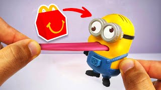 I Wrecked the Dullest Minion Happy Meal Toys [upl. by Ludmilla]