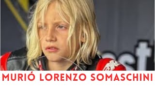 Falleció Lorenzo Somaschini el piloto argentino de 9 años que se accidentó entrenando en Brasil [upl. by Gnous230]