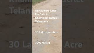 Agriculture Land For Sale in Khammam District Telangana [upl. by Kletter]